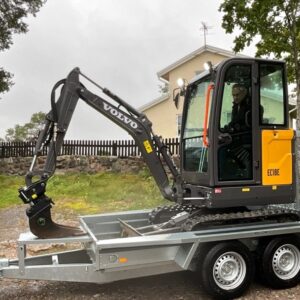 2022 Volvo EC18E + Trailer