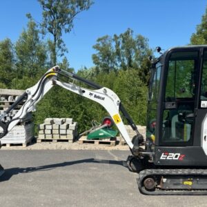 2020 Bobcat E20Z + Trailer
